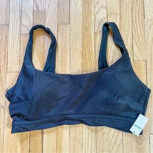 NWT Aerie Black Bikini Top | XL